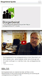 Mobile Screenshot of buergerbeirat.ausapolda.de